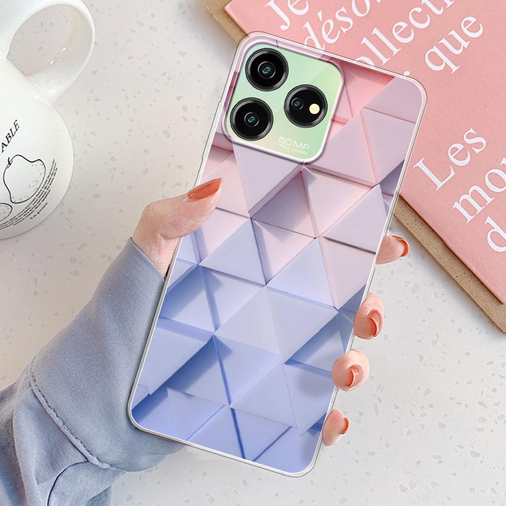For ZTE Axon 50 Lite Case For ZTE Axon 40 Lite Cover Clear Protect Soft Silicone Phone Case For ZTE Axon 50 Lite Coque Fundas