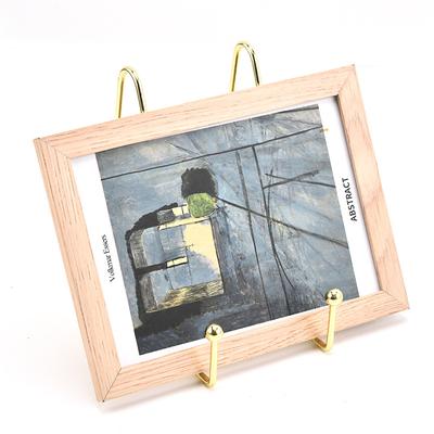 Suporte de Exibição de Fotos em Arte de Ferro, Suporte de Porta-Retrato Doméstico