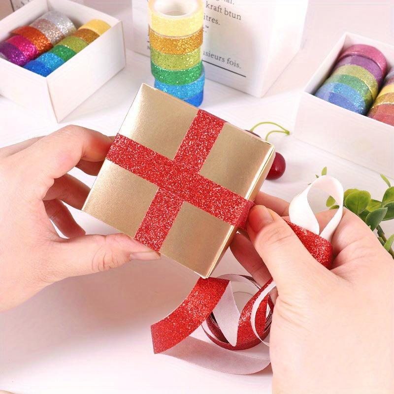 15MM * 5M/Rolle Lebendiges Klebeband | Hochwertiger Dekorativer Klebstoff für DIY-Bastelarbeiten, Geschenkverpackung, Planer und Scrapbooking