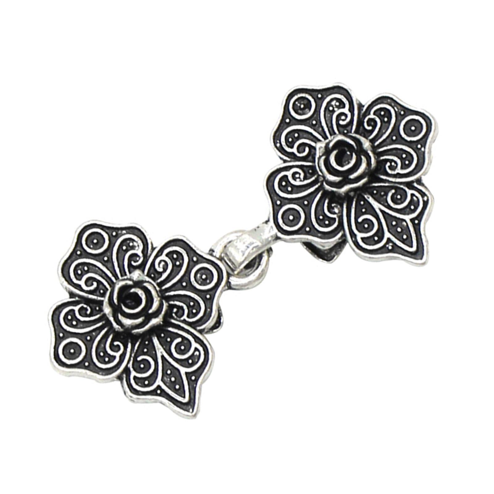 

Элегантная заколка для свитера в виде розы/листа, винтажная застежка для кардигана, застежка для шарфа, блузки, рубашки, воротника, фиксатор, зажим для повседневной носки B