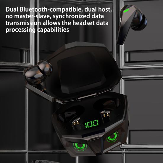 P50 Gaming Headset Dual Mode No Latency In-ear Touch Control Bluetooth-compatible 5.3 Sensitive Earphone Sports Supply