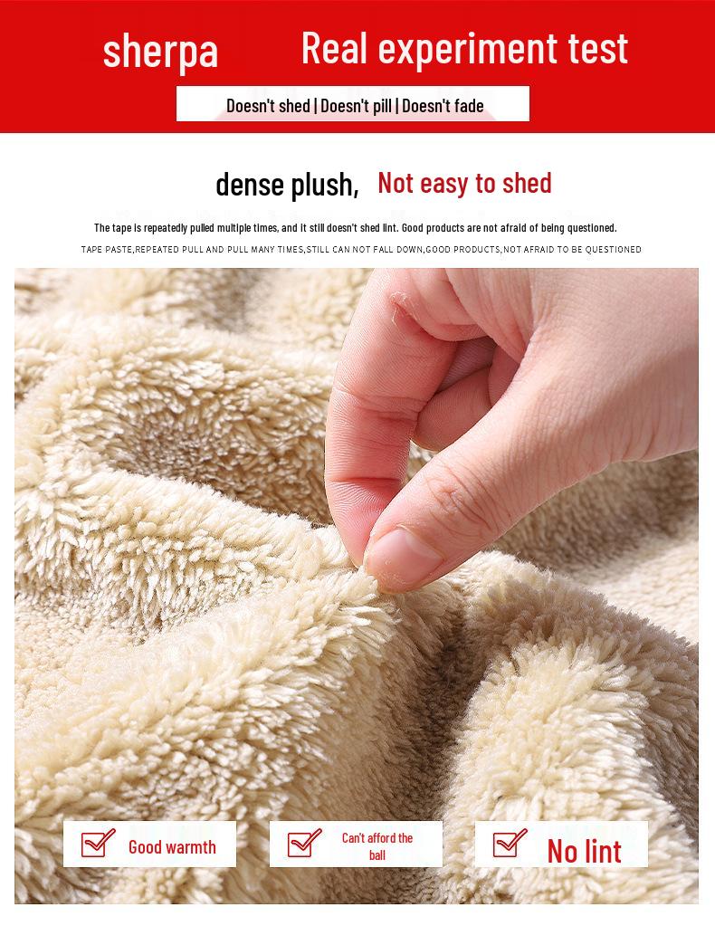 Men's Winter Fleece Lined Lambswool Coat and Pants Set - Outdoor Casual Sportswear, Plus Size Available