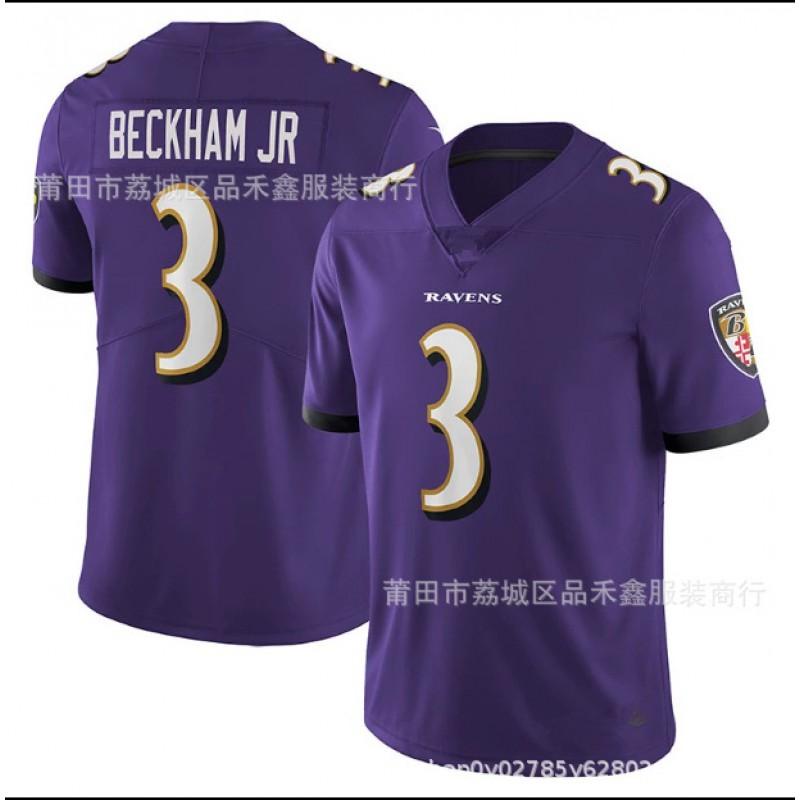 Baltimore Ravens NFL Football Jersey 0 Smith Embroidered Game Practice Uniform Men Unisex Cotton