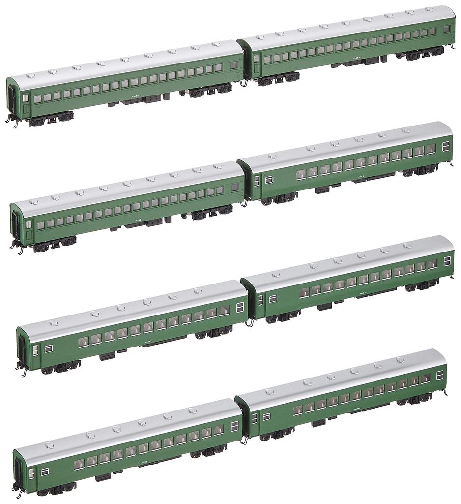 KATO N Gauge Blue General Additional Set "Tsubame" 8-car 10-573