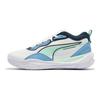 Puma Playmaker Pro Unisex Low Top Basketball Shoes White Blue Green 377572-14