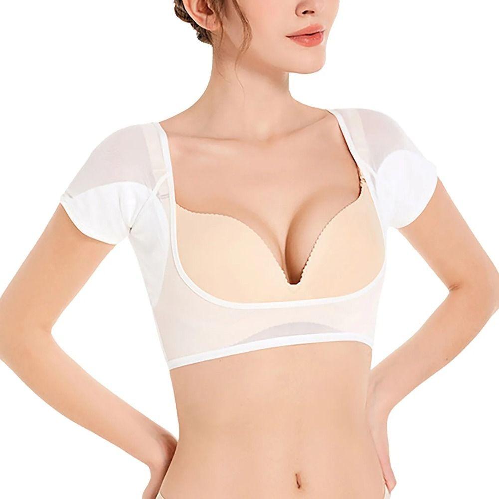 Breathable Mesh Sweat-absorbing Vest Mesh Mesh Quick Drying Short Sleeve Women