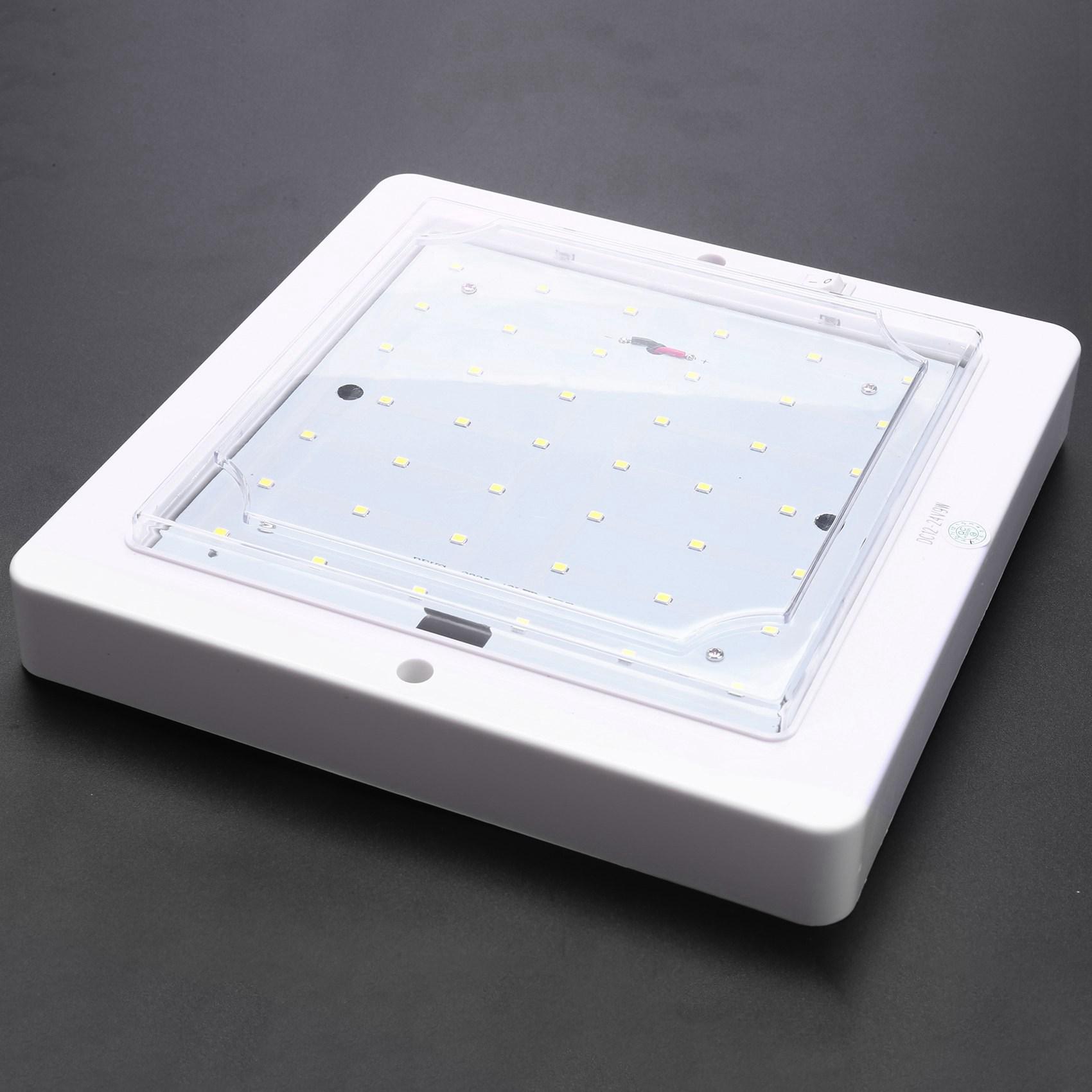 2X 9W 12V Car Caravan Rv Led Interior Roof Ceiling Interior Lamp Dome Light Cold White White Cold White