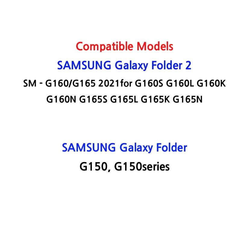 Protezione Schermo per Samsung Galaxy Folder 2 SM-G160N G160 G165(1 Confezione 2 pz)