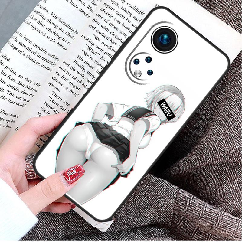 Sexy Manga Girl Case For Honor Magic 8 Pro 5 6 7 Lite Honor 400 200 50 70 90 X9d X9c X9b X9a X8b Win RT Cover