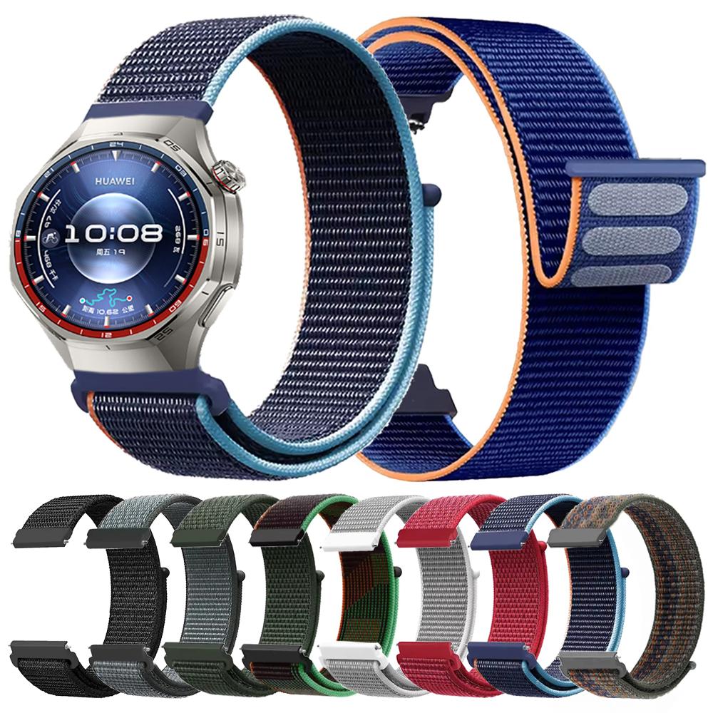 Nylon Loop Watchband For HUAWEI WATCH GT 6/5 Pro GT5 4 3pro 20mm 22mm Strap For HUAWEI WATCH 5 46mm 4pro Ultimate Sport Bracelet