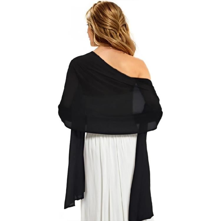 Convertible Summer Scarf Shawl Sun Protection Technology Skin Friendly Fabric For Daily Use