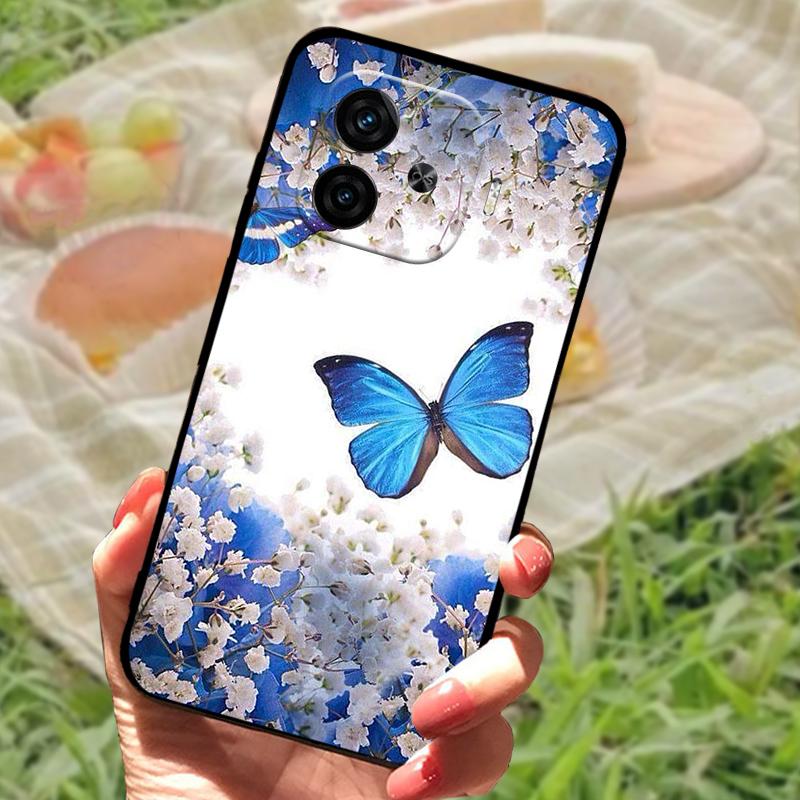 For VIVO iQOO Z9 Turbo 5G Case Luxury Fashion Beautiful Silicone Phone Back Cover For IQOO Z9 5G Cases Protective Shell Capas