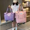 Travel Portable Large Capacity Detachable Universal Wheel Storage Bag Check-In Bag with Wheel Double Layer Carry-On Bag