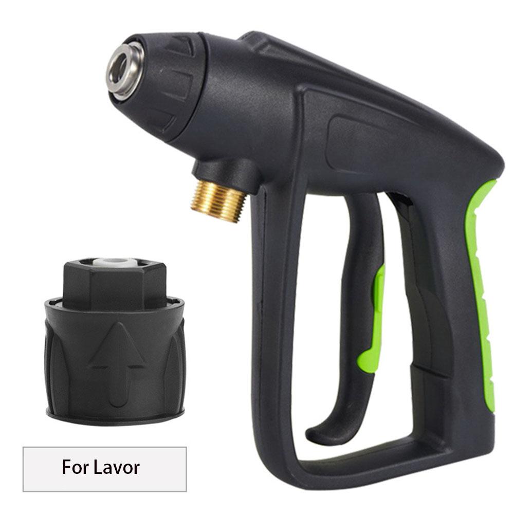 Pistol de înaltă presiune pentru spălare auto, duză, mașină de spălat, pistol cu ​​apă, cap autoblocant M22 * 1,5 mm, pentru Karcher Lavor Nilfisk Car Beauty Shop