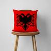 Albania Albanians Flag cushion cover For Bedroom Car Coffee Shop Room Soft and Living Room Sofa Decorative Pillow Cover Case