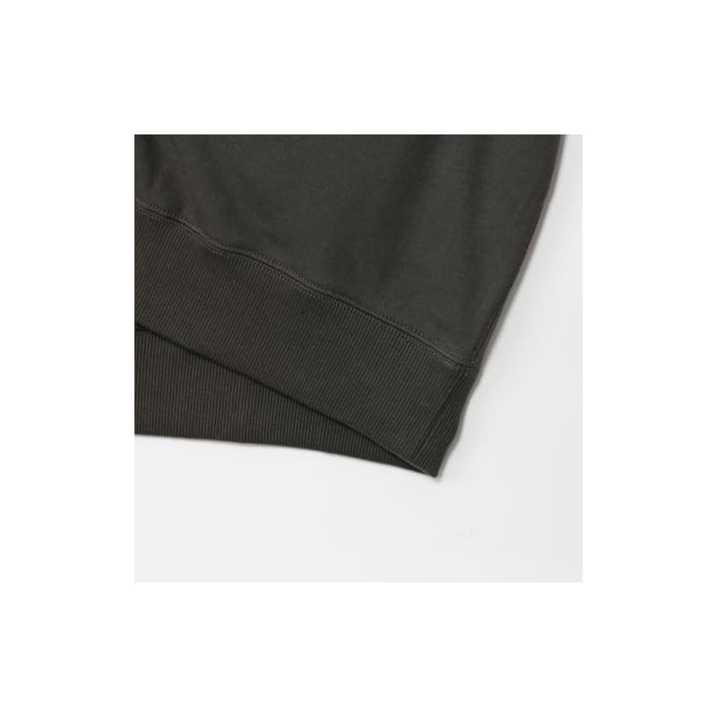 [Champion] Short-sleeved Sweatshirt with Embroidered Logo, Crewneck Sweatshirt, BASIC C8-D011Z-055-XL