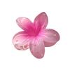 Plumeria Women's High-End Hair Clip: 2024 Large Shark Hairpin for Back of Head