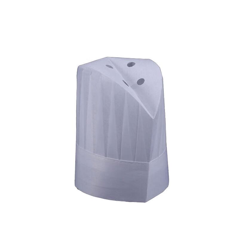 Disposable Non-woven Round Top Chef Hats (30-Pack)