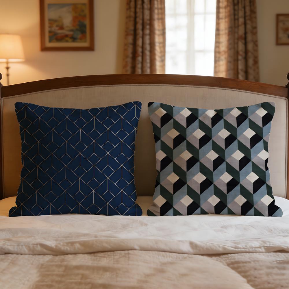 Pattern Creative Print Cushion Cover 1Pcs Decorative Covers Soft Cushion Case For Sofa Couch Decor 40X40 45X45 Pillowcases