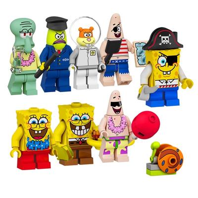 NEW Lego SpongeBob Minifigures Block Toys for Children