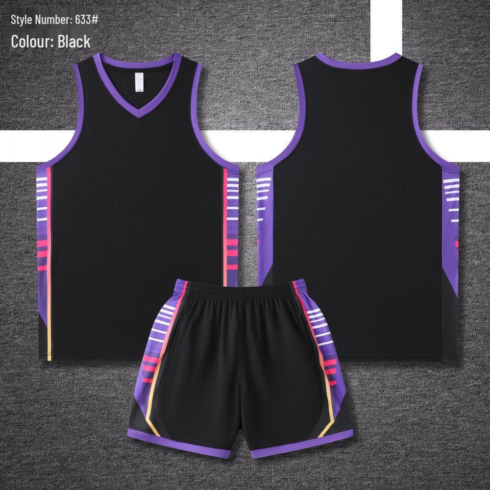 Custom Basketball Uniform Set: Quick-Dry, Breathable, Unisex, Short Sleeve