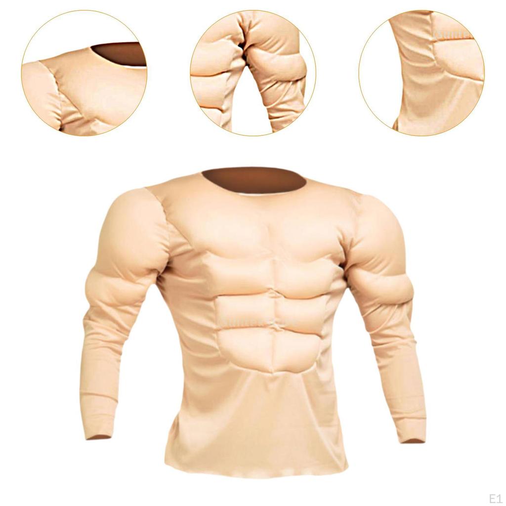 3D Myk Kroppsbygger Kostyme for Cosplay, Temabursdagsselskap