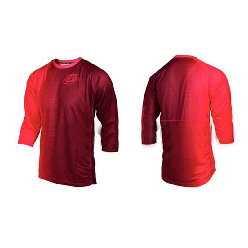 , off-road racing suit, European and American sizes, versatile and handsome, seven-quarter-sleeved T-shirt, perspiration, breathability, comfort