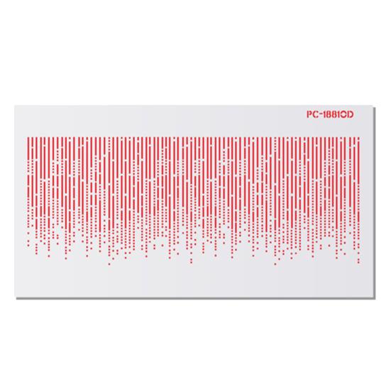 

Cake Stencil Pattern Dotted Line Ornamental PET Cake Boder Spray Template Cake Decorating 1