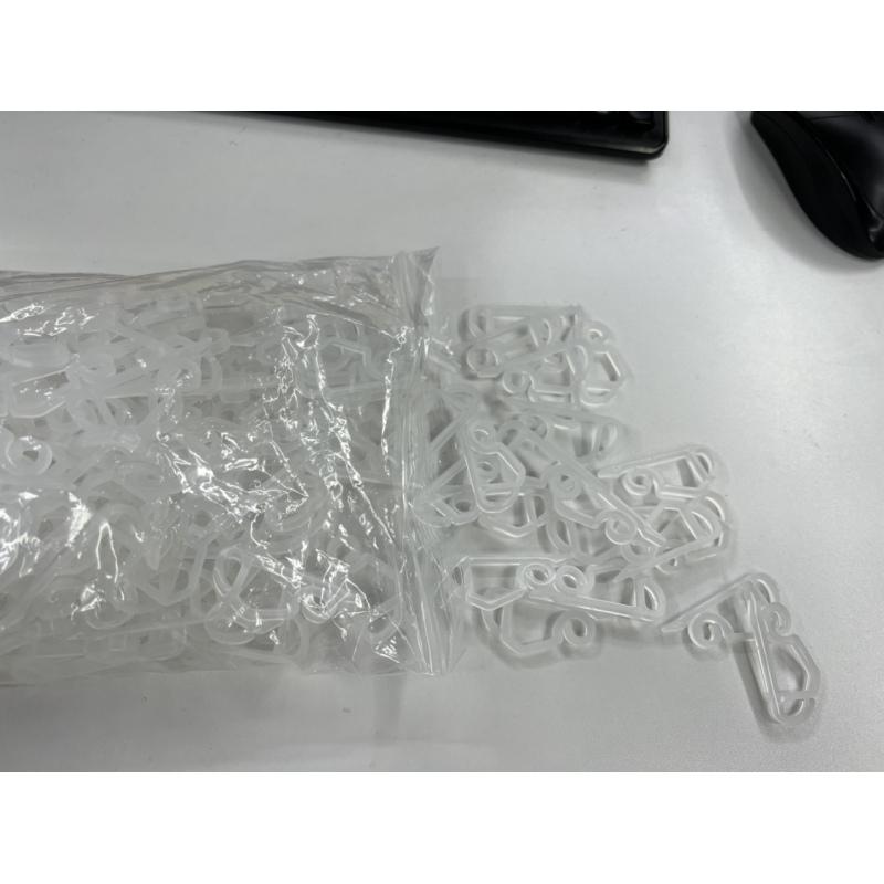 200pcs Light Hanger Hooks Christmas Gutter Light Clips Holiday Decoration Accessories For Outdoor