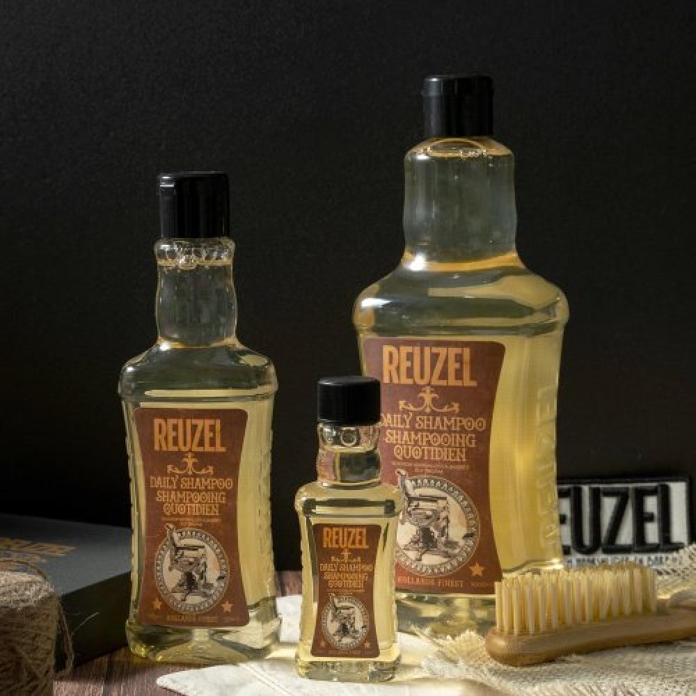 Reuzel Daily Shampoo 33.81 Oz  1000 Ml   Liter Pump Included 