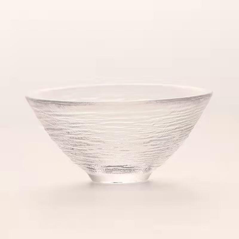 Three-Legged Golden Rim Crystal Glass Master Teacup