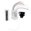 1/2/3 Ways ON OFF 220V Wireless Lamp Remote Control Switch Receiver Transmitter with/no Remote Bracket for Lighting Lamp Fan