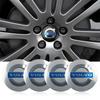56MM 4Pcs Car Logo Wheel Hub Center Sticker Accessories For Volvo ES90 EC40 EX40 EM90 XC90 V90 V60 XC60 V40 S80 S60 S90 C40 XC40
