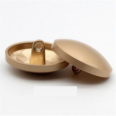 In Stock Alloy Button High-Leg Button Flat Buckle Glossy Suit Button Metal 50pc Fashion Metal Hand Sewing Button