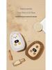 USB-wiederaufladbarer Cartoon-Handwärmer - Niedliches Plüschtier, Digitalanzeige, Tragbares Mini-Wintergeschenk für Babys & Mädchen