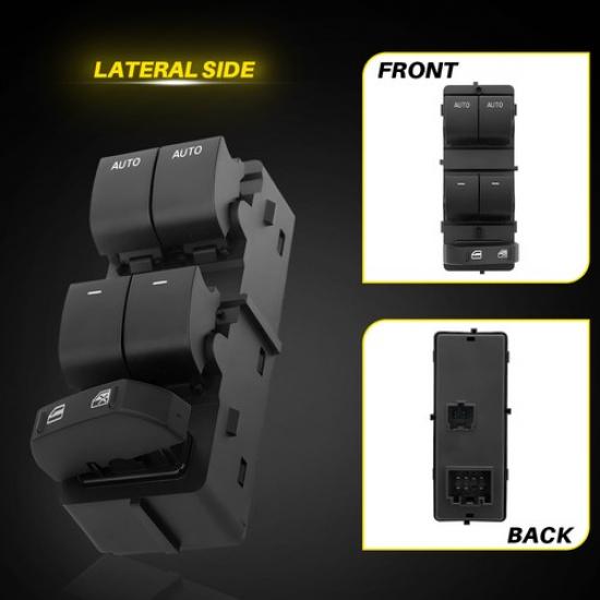 Power Window Control Switch Button for 2011-2017 Ford F-150 BL3Z14529BA DWS1584B