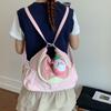 Japanese Fruit Small Shoulder Bag With Nylon Material For Casual Daily Use
