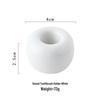 Ceramic Macaron Toothbrush Holder - Fashionable Dental Tool Stand for Couples
