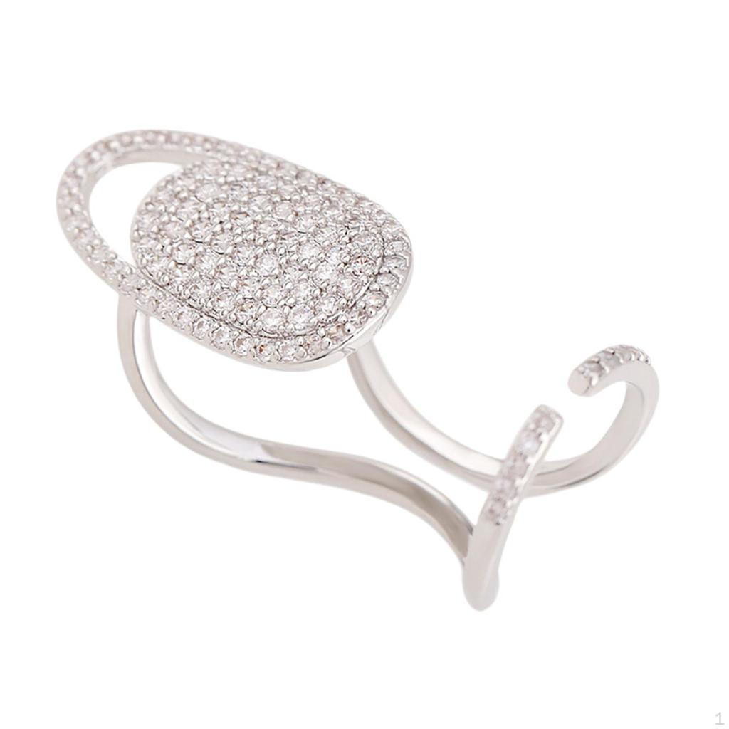 Nagelring Återanvändbara Smycken Fingernagel för Kvinnor Dejtkväll Nattklubb