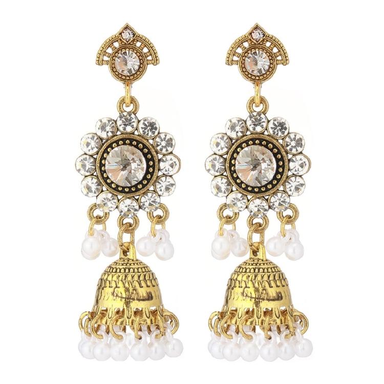 

Timeless Pearls Cluster Earrings With Secure Twist Backs Zinc Alloy Accent Comfortable Wear For Special Occasion белый