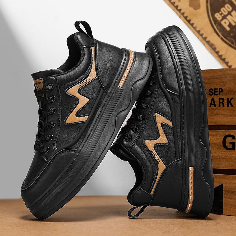 22 Frühling neue lässige Schuhe mit dicker Sohle, Jugend Board-Schuhe, Low-Top Schuhe mit dicker Grundplatte, trendige Schuhe