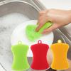 Spugna in silicone, spugna per piatti da cucina, spazzola per lavaggio antibatterica multiuso