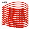 10PCS Tire Wheels Snow Chains for Car Winter Tire Anti-skid Chains Wheel Tyre Cable Belt Winter Outdoor Emergency Chain STC01