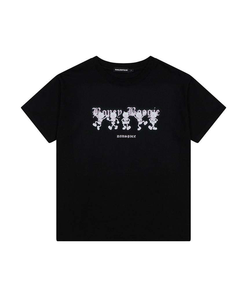 DAUSPICE (Duc) Bb Graphic T-Shirt Black