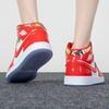 Jordan 1 Mid Barcelona Sweater Red Patent GS DC7248-600