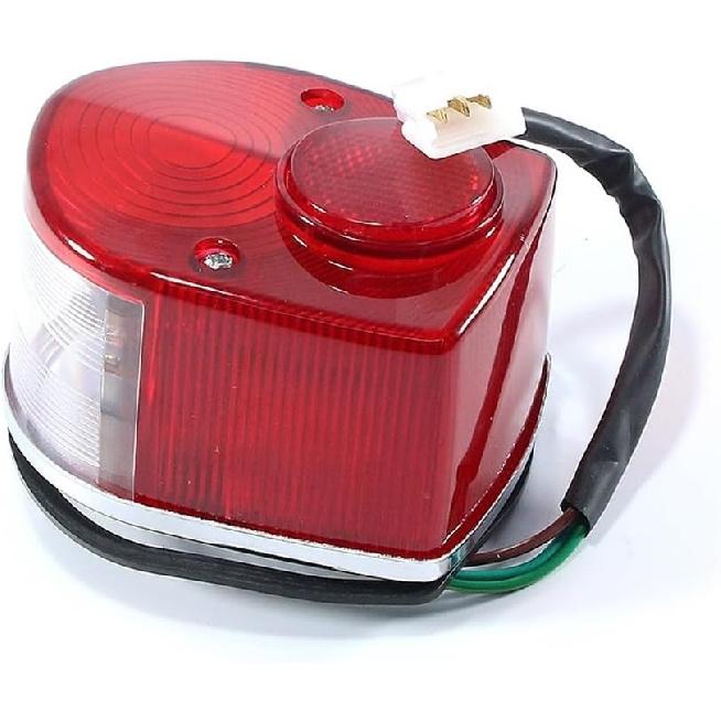 VrAre Motorbike Tail Light 12V Tail Rear Brake Light Brake Tail Light For Dax Chaly Monkey CT70 Z50A CF70 Parts Motorcycle
