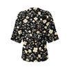 Women's Post-operative Short-sleeved  Color Shirt With Four Pockets