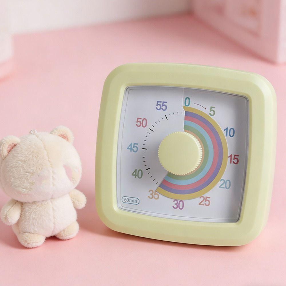 Macroon Color Visual Timer Clock Visual Display Focus Aid Clock  Primary School Students