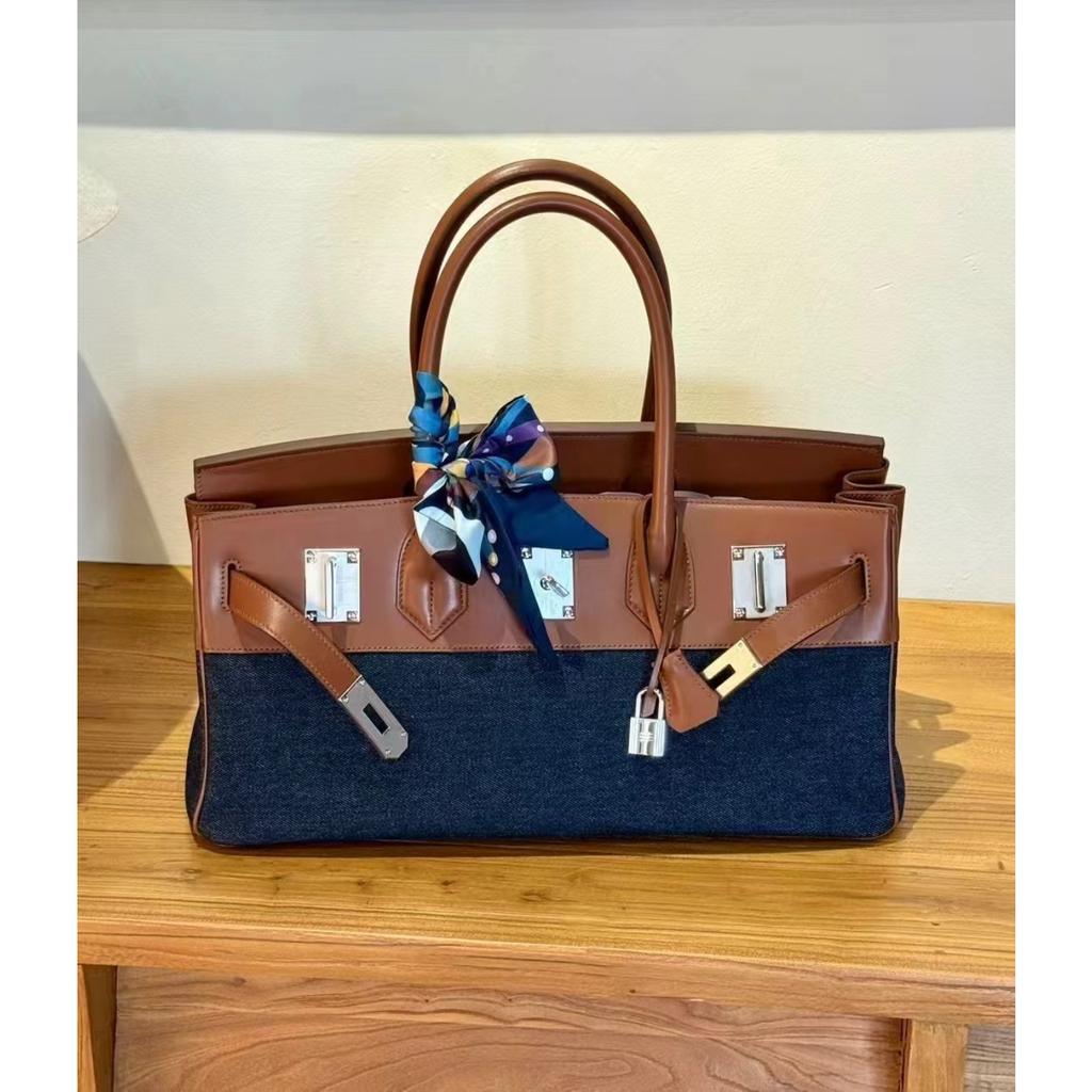 2025 nowa pozioma torba 42 pod pachę przenośna na ramię skórzana damska torba Togo pierwsza warstwa skóry bydlęcej