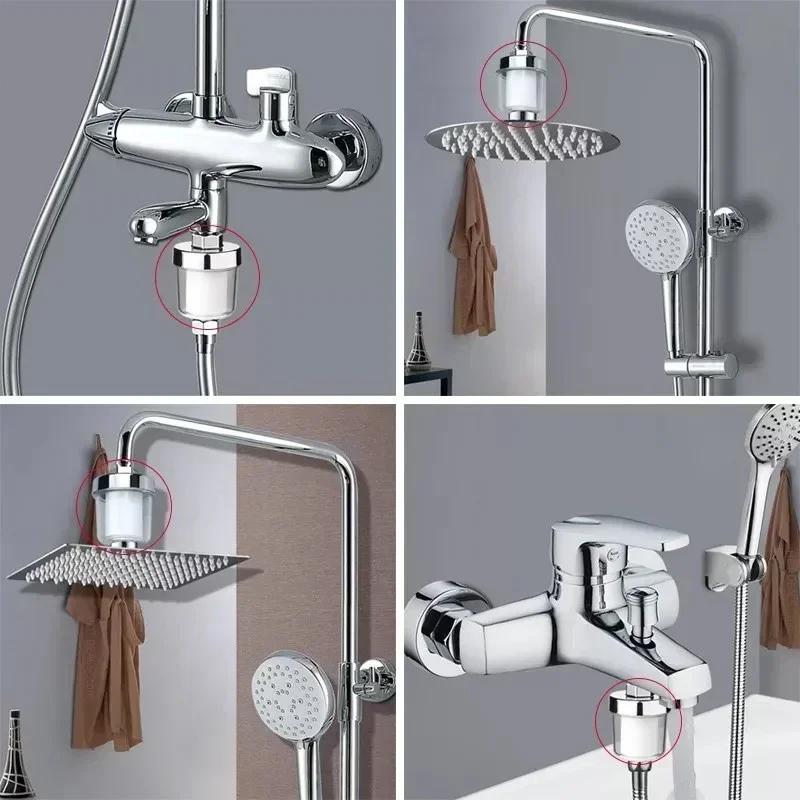 Water Outlet Purifier Universal Faucet Filter for Kitchen Bathroom Shower Household Bathroom Filter PP Cotton High Density